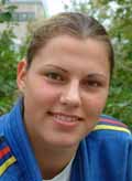 Franziska Konitz musste im Viertelfinale gegen die Russin Flora Mkitharian ...